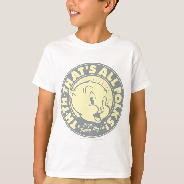 Smaklig TH-TH-DET ÄR ALLA FOLK! Tröja (Framsida)