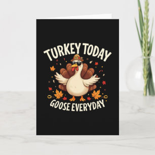 Smaklig Thanksgiving Kalkon Idag Gås Varje Dag 202 Kort