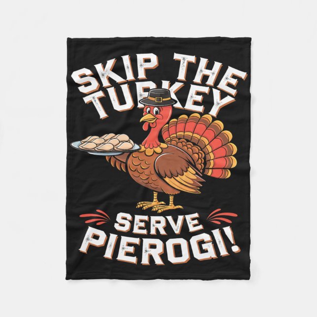 Smaklig Thanksgiving och touchdowns fotboll barn T Fleecefilt (Framsidan)
