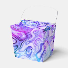 Smaklig viskhet, marmorerad pasta: presentaskar