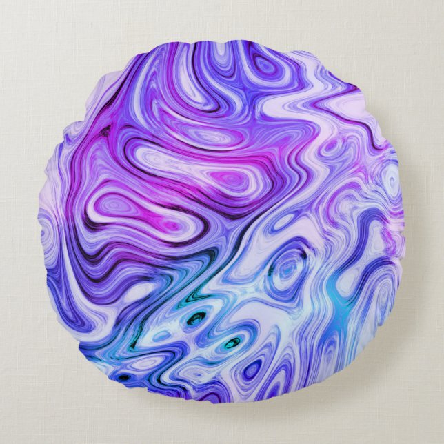 Smaklig viskhet, marmorerad pasta: rund kudde (Framsidan)