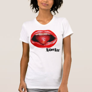 Smakliga bästa läpparkvinnor t shirt