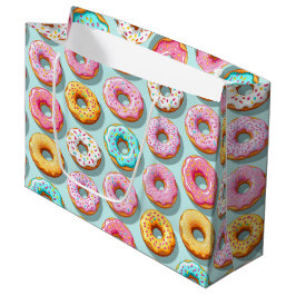 Smakliga creamdonuts blå