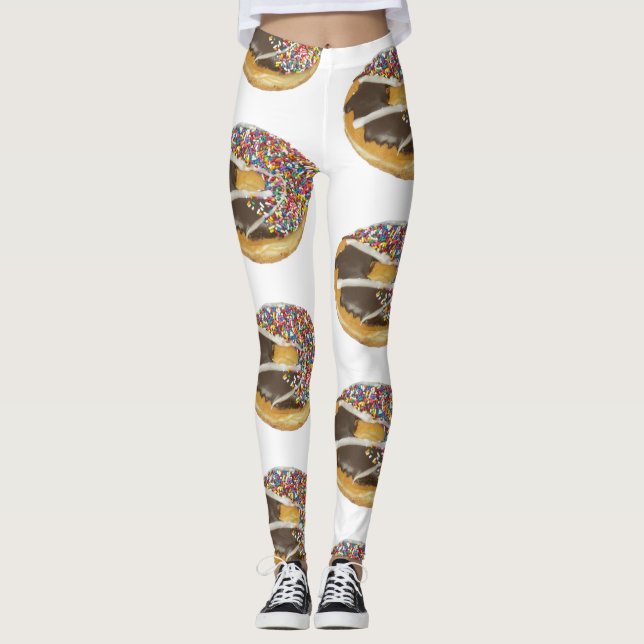Smakliga munkar! Leggings (Framsida)