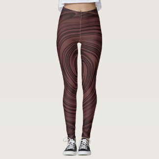 Smakliga svarta, monokroma, suddiga Rand Leggings