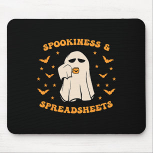 Smaklighet och kalkylblad Halloween Accountant B Musmatta