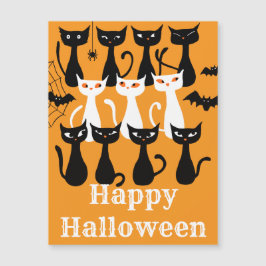 Smakligt roligt Halloween-magnetkort