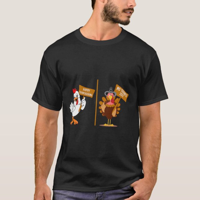 Smaklösa kalkoner ingen tacksamhet Grumpy Hallowee T Shirt (Framsida)
