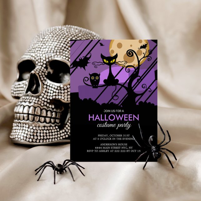 Smakoky Halloween-skapandeinbjudan Inbjudningar (Skapare uppladdad)