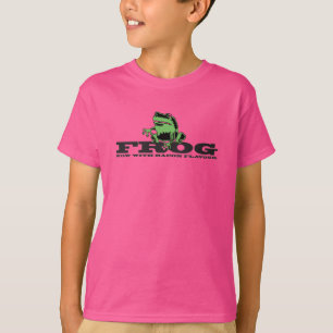 Smaksatt groda för bacon t shirt
