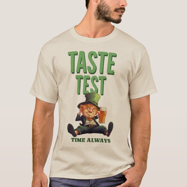 Smaktest Tid Alltid Kulinarisk Lärare T Shirt (Framsida)