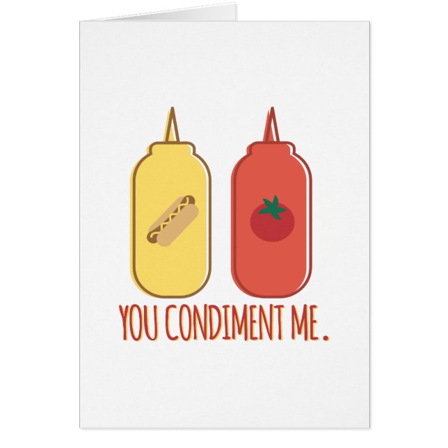 Smaktillsats mig hälsningskort (Framsidan)