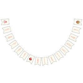 Småkummel, födelsedag vimplar