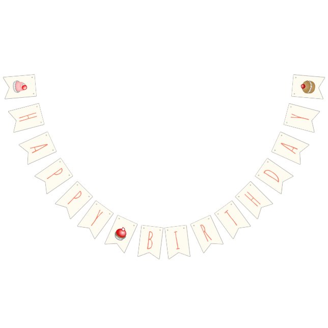 Småkummel, födelsedag vimplar (Alla)