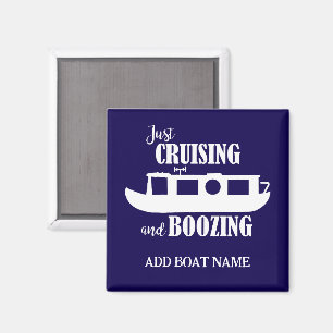 Smal båt Roligt drickande citat Galley Magnet
