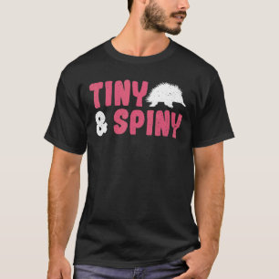 Smal och kornig citat för en monotreme Echidna T Shirt