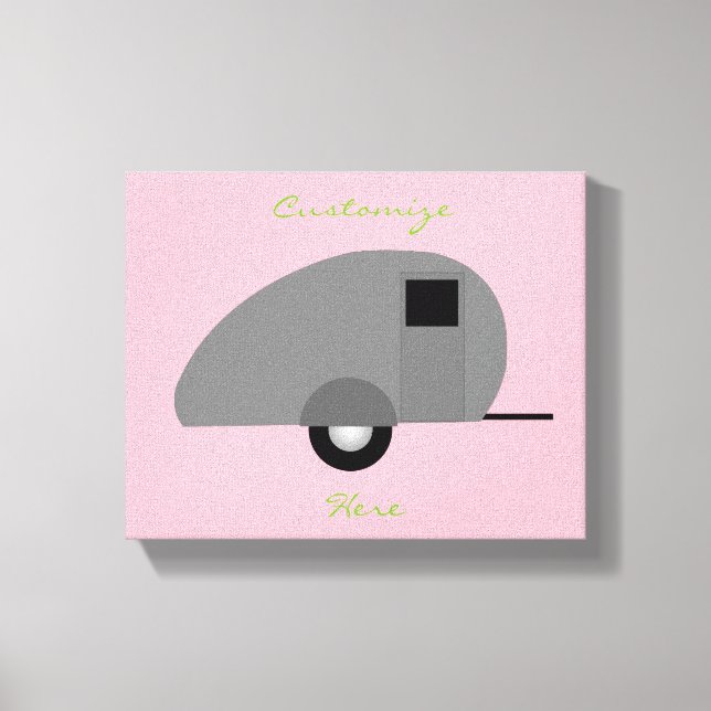 Smal trailer Thunder_Cove Canvastryck (Framsida)