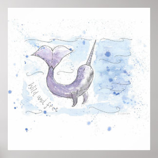 Smal Vild och kostnadsfri design Poster