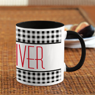 Smala Font Namn Buffalo Check 11oz Combo Coffee Mugg