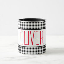 Smala Font Namn Buffalo Check 11oz Combo Coffee