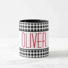 Smala Font Namn Buffalo Check 11oz Combo Coffee Mugg