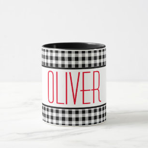 Smala Font Namn Buffalo Check 11oz Combo Coffee Mugg