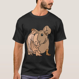 Smala Gris Guinea Gris Sticker T Shirt