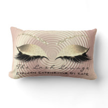 Smala Guld Glitter Rosa Makeup Öga Lash Studio