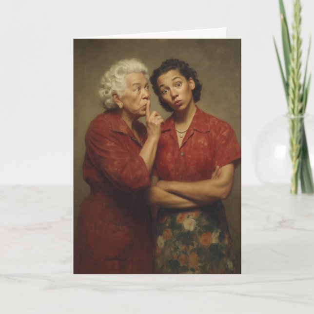 "Smala Jeans" Birthday Kort (Framsida)