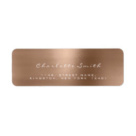Smala  Kaffe Ro Lux-Returetiketter Returadress Etikett