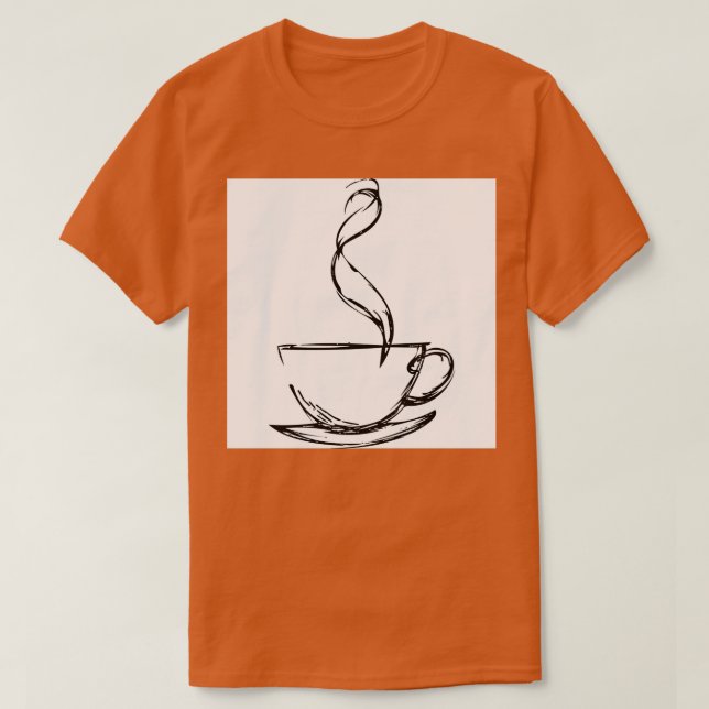 Smala Latte T Shirt (Design framsida)