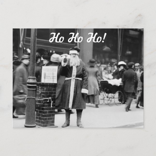 Smala Santa, tidigt 1900-talet Helg Vykort (Framsida)