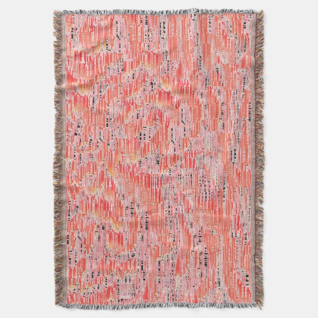 Smalad lax och persikomosaik, effekt filt (Framsidan Vertikal)