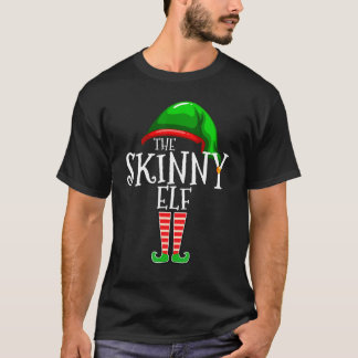 Smalan Elf-familjens matchningsgruppjul T Shirt