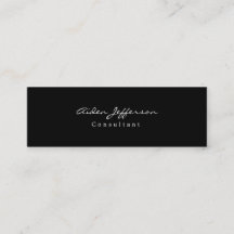 Smalans Snyggt Enkel svartvit minimalistisk slapp