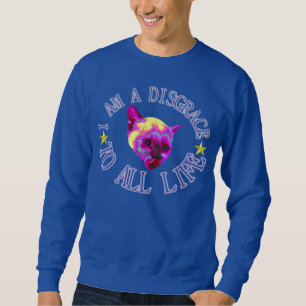 smälek (katt) sweatshirt