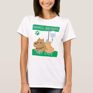 Small Animal Vet Life – Vet Dog and Cat Design T Shirt