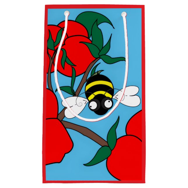 Small Apple Gift Bag (Framsidan)