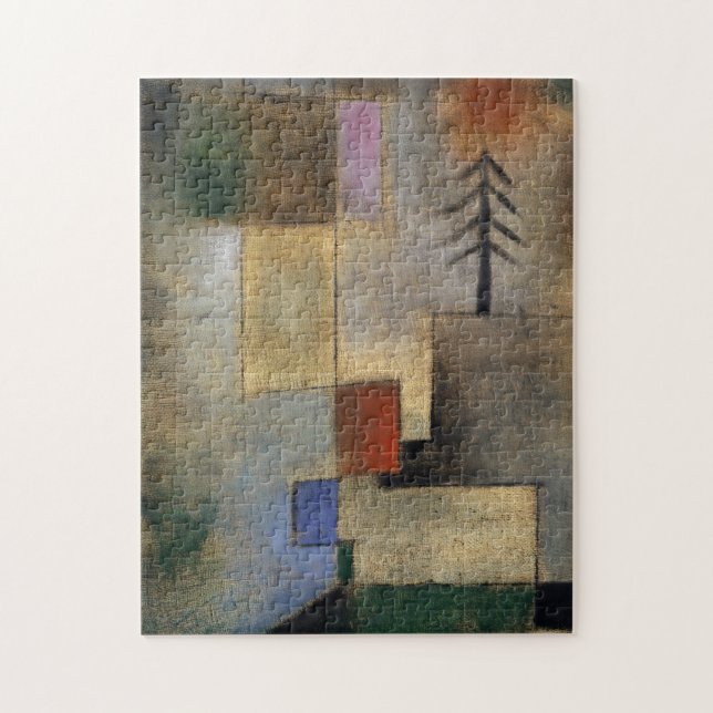 Small Bild of Fir Träd, 1922 av Paul Klee Pussel (Vertikal)