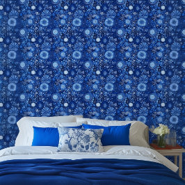 Small Blue Botanical Shibori