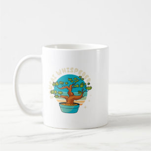 Small Bonsai Plant Whisperer Small Träd Bonsai Kaffemugg