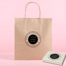 Small Business Custom Wood Art Stamp with Logo Stämpel