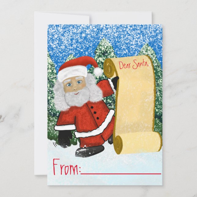 Small Business Logotyp Courtesy Santa's Brev (Framsida)