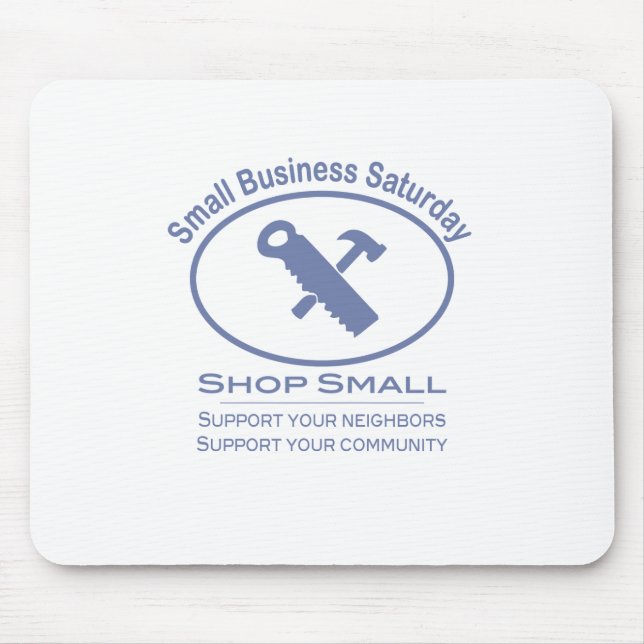 Small Business lördag - maskinvarubaserad Musmatta (Framsidan)