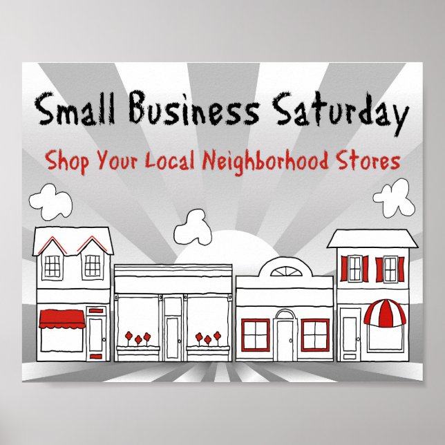 Small Business lördag Poster (Framsidan)