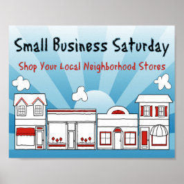 Small Business lördag Poster