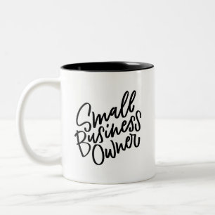 Small Business Owner 2-Tone Coffee Mugg