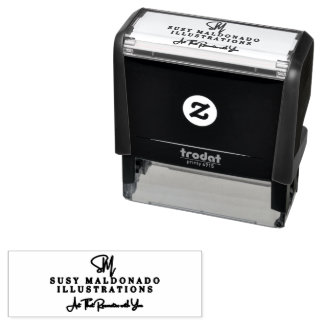 Small Business Self Inking Rubber Stamp Självfärgande Stämpel