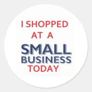 SMALL BUSS STICKER RUNT KLISTERMÄRKE