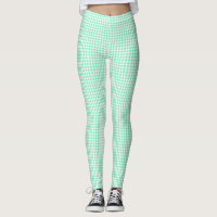 Small Classic Mint Pepita Houndstooth Mönster